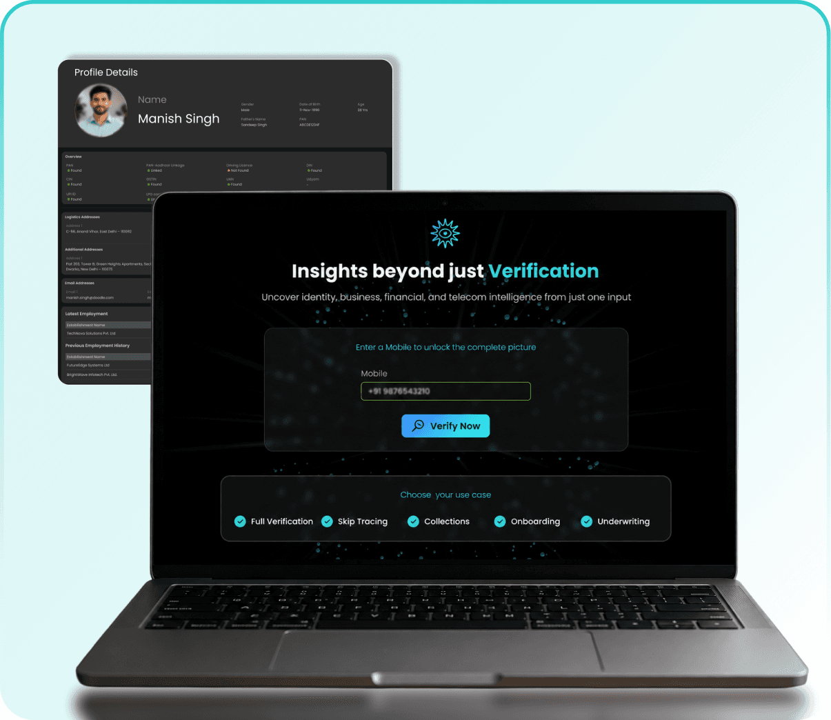Vantage report insights dashboard