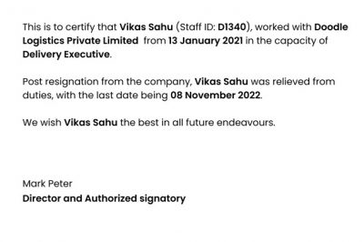 Issue documents to ex-employees using eLockr
