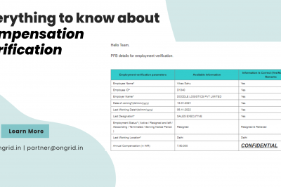 Everything to know about Compensation Verification
